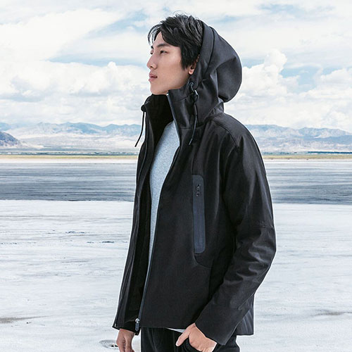 90 GO FUN Temperature Control Down Jacket Black (XL)